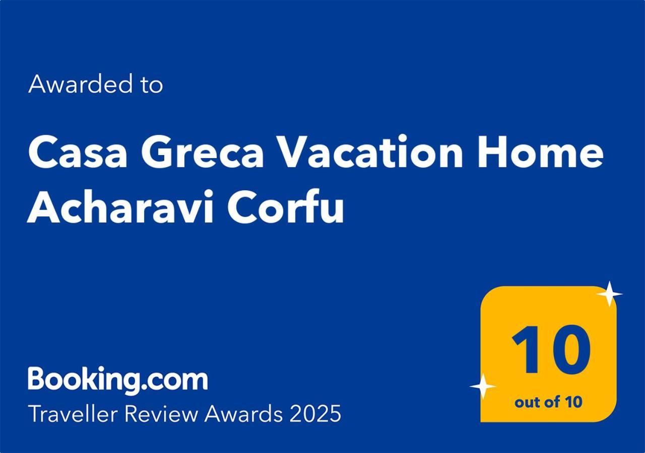 Casa Greca Vacation Home Ахарави Экстерьер фото